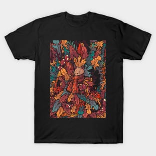 The cosy autumn cat T-Shirt